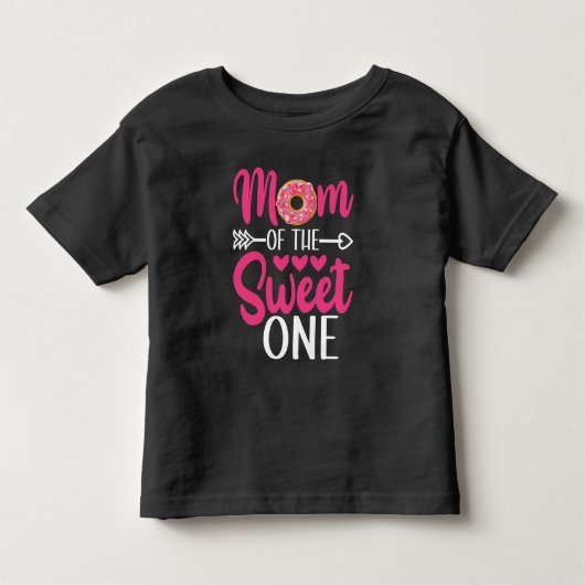 Mam van de Sweet One Sprinkst Donut Kinder Shirts (Voorkant)