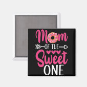 Mam van de Sweet One Sprinkst Donut Magneet (Voorkant / Achterkant)