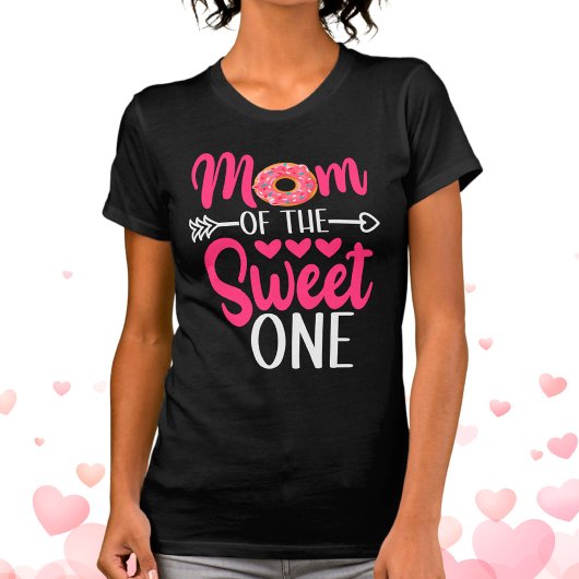 Mam van de Sweet One Sprinkst Donut T-shirt