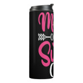 Mam van de Sweet One Sprinkst Donut Thermosbeker (Gedraaid links)