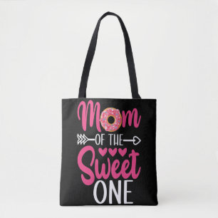 Mam van de Sweet One Sprinkst Donut Tote Bag