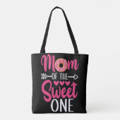 Mam van de Sweet One Sprinkst Donut Tote Bag (Achterkant)