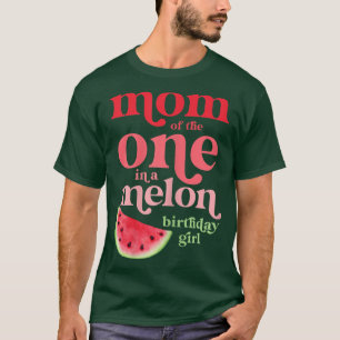 Mam van de vrouw in een meloen, meisje van de dag t-shirt