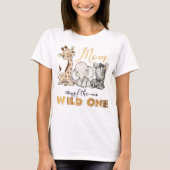 Mam van de Wilde One Gold Foil T-Shirt (Voorkant)
