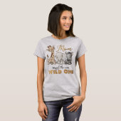 Mam van de Wilde One Gold Foil T-Shirt (Voorkant volledig)