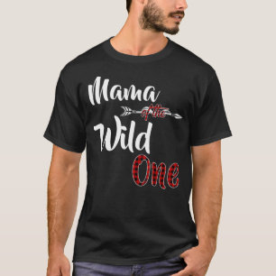 Mam van de Wilde One Play Lumberjack 1st Birthday T-shirt
