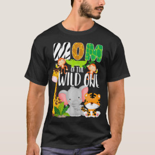 Mam van de Wilde One Zoo Theme Birthday Safari Jun T-shirt