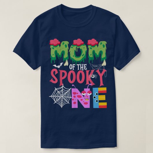 Mam van de woordvoerder één Halloween eerste eerst T-shirt (Design voorkant)