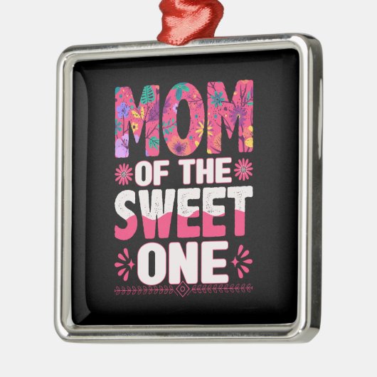 Mam van de zoete. metalen ornament (Links)