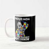 Mam van de zwaarste jongen die ik ken autisme ware koffiemok (Links)