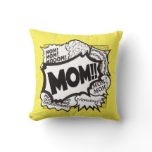 MAM VAN DIENST Sierkussen. Stripversie