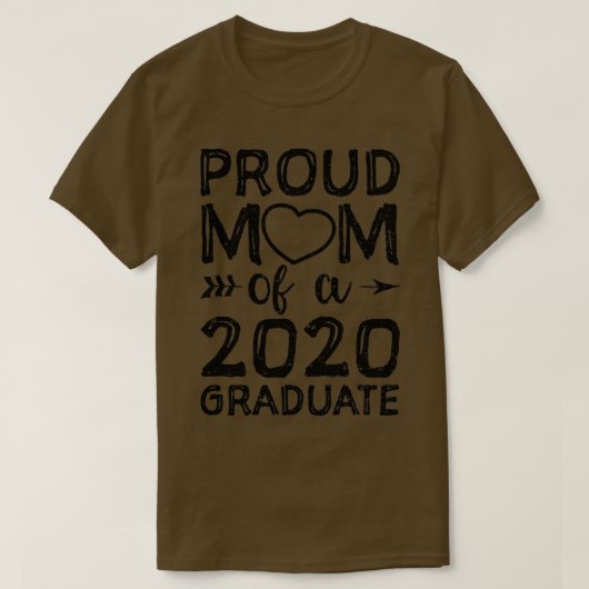 Mam van een 2020 Afstuderen Afstuderen T-shirt (Design voorkant)