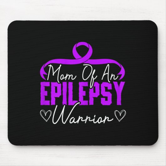 Mam van een Epilepsy Warrior Epilepsy Support Disa Muismat (Voorkant)