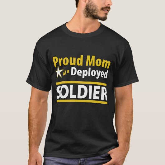 Mam van een geïmplementeerd Soldaat-Shirt T-shirt (Voorkant)