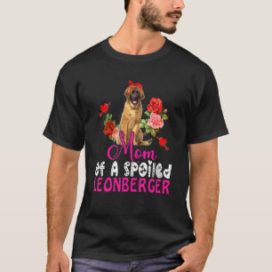 Mam van een gesluierde Leonberger Cute Leonberger  T-shirt