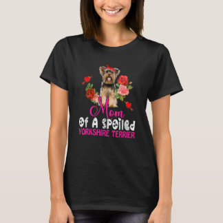 Mam van een gestagneerde Yorkshire Terrier Cute Do T-shirt