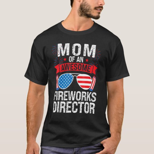 Mam van een Geweldige Fireworks Director Fireworks T-shirt (Voorkant)