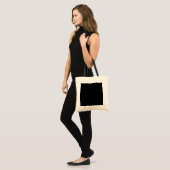 Mam van een superheld braille mama visueel tote bag (Voorkant (model))