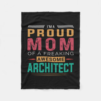 Mam van Geweldige architect Fleece Deken
