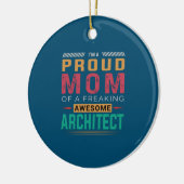 Mam van Geweldige architect Keramisch Ornament (Links)