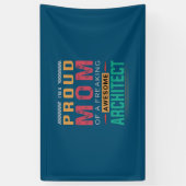 Mam van Geweldige architect Spandoek (Verticaal)