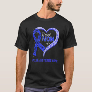 Mam van het Guillain Barre Syndrome Warrior Rib T-shirt