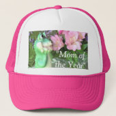 "Mam van het Jaar"-pas aan Trucker Pet (Voorkant)