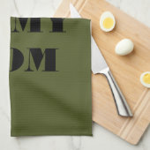 Mam van het Keukenhanddoekleger Theedoek (Quarter Fold)