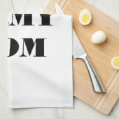 Mam van het Keukenhanddoekleger Theedoek (Quarter Fold)