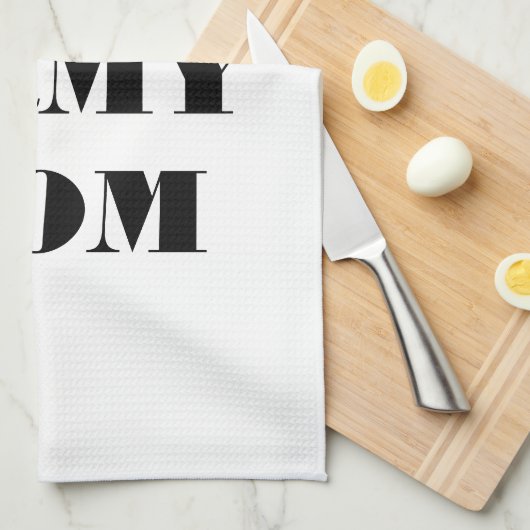 Mam van het Keukenhanddoekleger Theedoek (Quarter Fold)