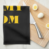 Mam van het Keukenhanddoekleger Theedoek (Quarter Fold)