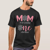 Mam van het meisje van de geboorte Winter Onederla T-shirt (Voorkant)