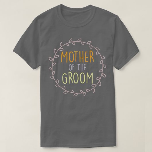 Mam van het moeder gezegde huwelijk Wedding fa T-shirt (Design voorkant)