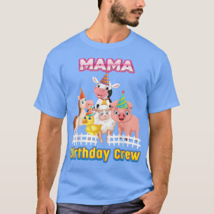 Mam van het moederdier van het boerenbedrijf t-shirt
