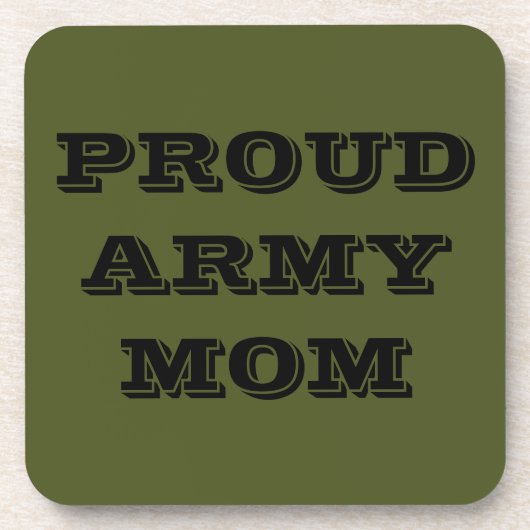 Mam van het onderzetter Set Proud Army (Voorkant)