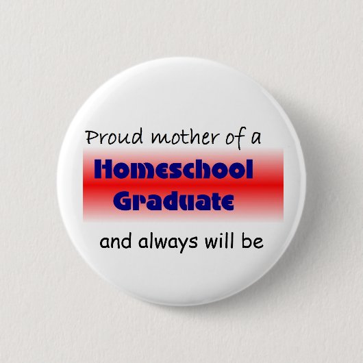 Mam van Homeselected Graduate Ronde Button 5,7 Cm (Voorkant)