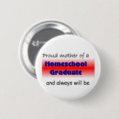 Mam van Homeselected Graduate Ronde Button 5,7 Cm (Voorkant /achterkant)