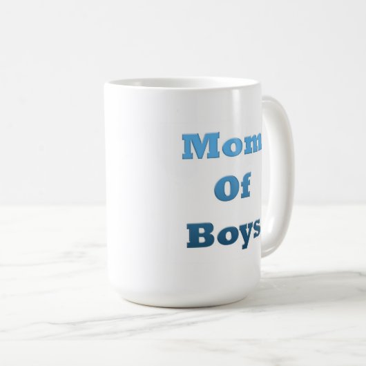 Mam van jongens Mok (Voorkant rechts)