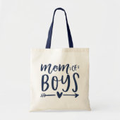 Mam van jongens tote bag (Voorkant)