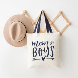 Mam van jongens tote bag