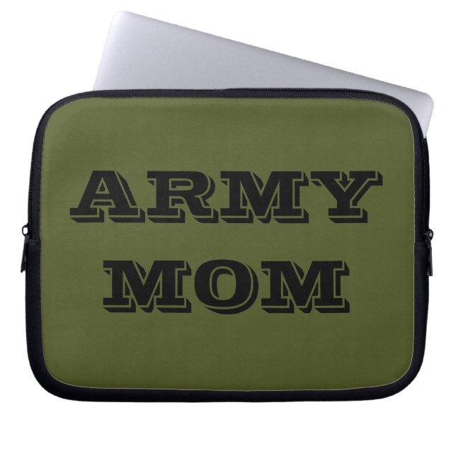 Mam van laptophoes laptop sleeve (Voorkant)