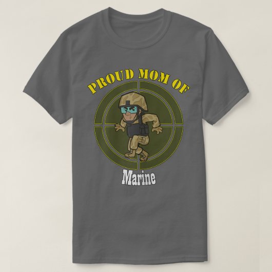 Mam van mariniers t-shirt (Design voorkant)