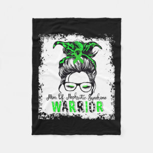 Mam van Nephrotic Syndrome Warrior Green Ribbon Ma Fleece Deken