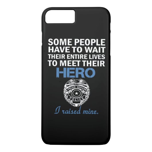 Mam van politieagent Case-Mate iPhone case (Achterkant)