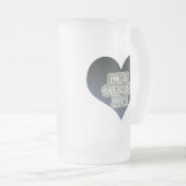 Mam van politieagent matglas bierpul (Voorkant rechts)