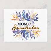 Mam van Sassholes Briefkaart (Voorkant)