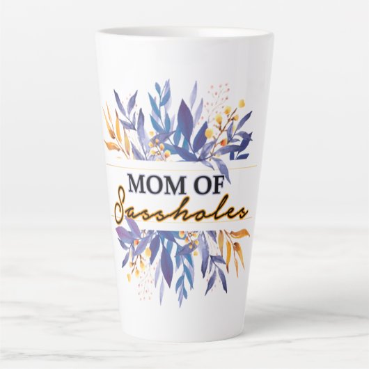 Mam van Sassholes Latte Mok (Voorkant)