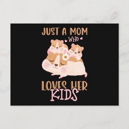 Mam van twee Guinee peutert een moeder die Briefkaart (Voorkant)