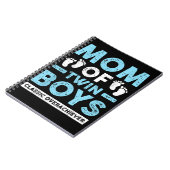 Mam van Twin Boys Classic Overhaalver Twin Ma Twi Notitieboek (Linkerzijde)