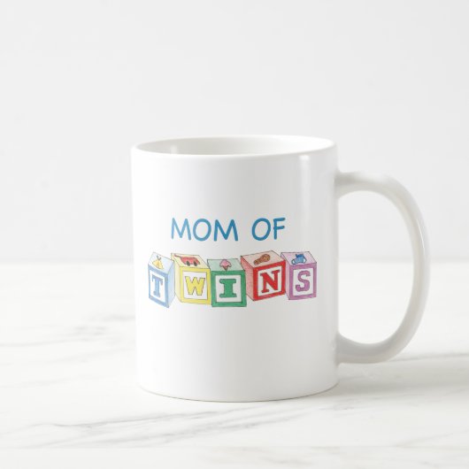 Mam van Twins Blocks Koffiemok (Rechts)